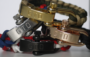 Manille bracelet paracorde Emerson de GTO