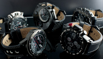 montres homme Black Edition