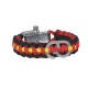 Bracelet paracorde couleurs Allemagne - Boucle acier - GTO