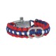 Bracelet paracorde couleurs Angleterre - Boucle acier - GTO