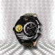 Montre homme XXL Pit Lane - Double fuseau horaire - Grand cadran