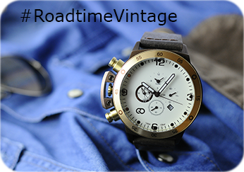 montre vintage homme Roadtime Vintage