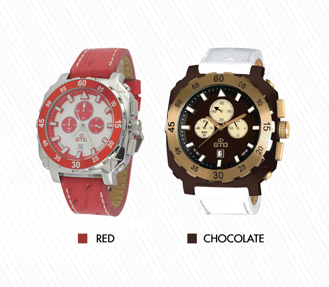 Dino GT Casual Rouge ou Chocolat
