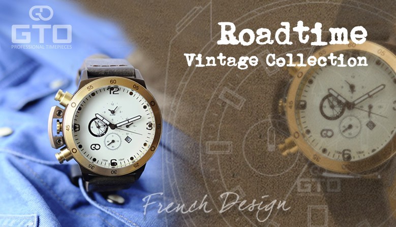 Montre homme Roadtime Vintage